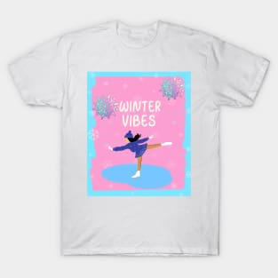 ICE Skater Winter Vibes T-Shirt